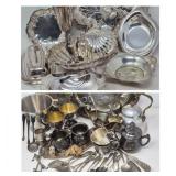 Silverplate, Sterling & Mixed Metal Assortment