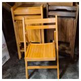 Folding Wood Chairs (7)