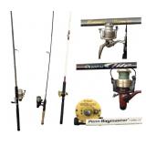 3 Fishing Rod & Reel Combos – Shakespeare, Quantum, Penn/Mitchell