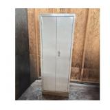 Putty Two‑Door Metal Storage Locker Cabinet	