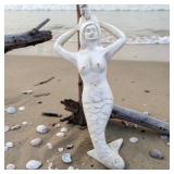 Sculptural Mermaid Rubber Buoy by N.A. Taylor & Co. (22-Inch)