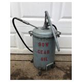 ARO Pneu‑Lub 6810L Mobile Gear‑Oil Dispenser – 90W Pump Cart