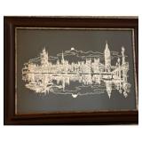 Sterling Silver Silhouette of London-Wm. Ressler, Franklin Mint 1977
