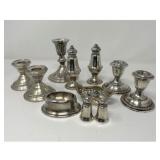 Sterling Silver Tableware Variety – Candlesticks & More