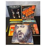 15+ Vinyl LPs - Pavorotti, Ray Charles and Other Music Artists