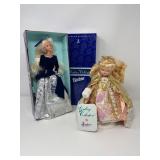Winter Velvet Barbie and Effanbee's Cinderella Dolls