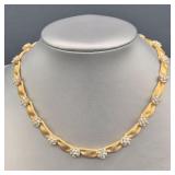 1950s Trifari 'Birthday Series' Rhinestone Necklace