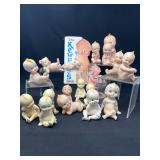 Lefton Pigs and Kewpie Figurines Collection