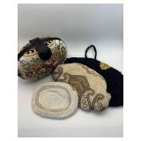 Four Vintage Ladies’ Evening Bags – Beaded, Tapestry & Fabric Style