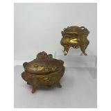 Gilded Keepsake Caskets in the Art Nouveau Tradition