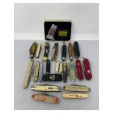Collection of Vintage Pocket Knives – Political & Commemorative Themes