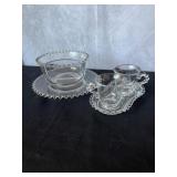 Imperial Glass Candlewick Clear Glass Tableware Set