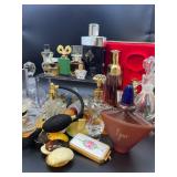 Variety of Perfume Bottles – Vintage & Modern Mix, Some with Perfume