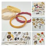 Pendants, Pins, Earring & More Fashion Jewelry Curios