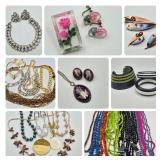 Jewelry Sets & Necklaces - Copper, Lucite, Rhinestone & More