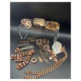 Michael Kors Rose‑Gold Hardware – Logos, Zippers & Bag Components