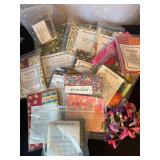 Mixed Precut Fabric — Spring Prints, Kids Themes, Strips & Floss