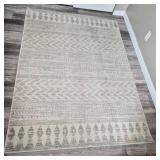Turkish Surya Geometric Area Rug 5Ft x 7Ft