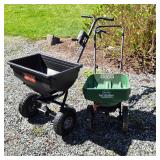 Agri-Fab and Scott's Push-Style Seed, Turf & Fertilizer Spreaders
