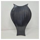 Deco-Styled Modern Welded Copper Metal Sculptural Vase