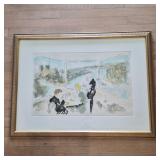 Urbain Huchet S/N 'La Tour D'Argent' Lithograph