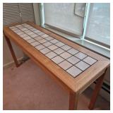 Denmark Tiled Top Entry Table