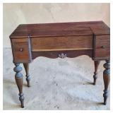 Antique Mahogany Spinet Secretary Desk, Bay View Furniture Co.