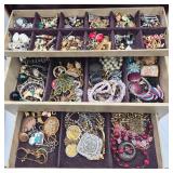 Buxton Jewelry Box Full of Costume/Fashion Jewelry	