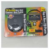 Sealed Vintage Lenoxx Sound 20-Second Anti-Skip Portable CD Player