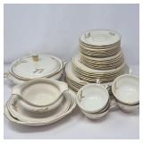 Royal Tettau Post WWll Gold Wheat Pattern Tableware	