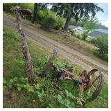 Rustic Yard Decor Ã¢â‚¬Å“McCormick Deering Horse Drawn Sickle