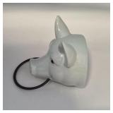 Vintage Boar Head Ceramic Hand Towel Holder Ã¢â‚¬Å“Wall Mount