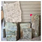 Reclaimed Stone Slabs from Seattle’s Olympic Hotel – 20 Pieces (#1)