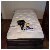 Plush Bamboo Mattress & Bed-Tech Adjustable Base - Twin Size
