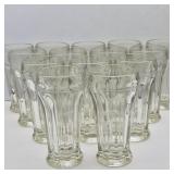 Vintage Jeannette Glass Fountain Paneled Tumblers
