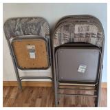 Samsonite Upholstered Metal Folding Chairs