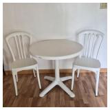 Allibert Folding Table & Two Chairs Set (Made in France)