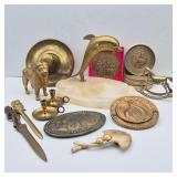 Vintage Brass Decor Collection – Dolphin, Lion, Horse & More