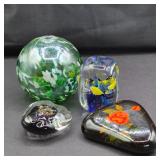 Glass Decor Mix - Garden Float, Fish Scene & Art Glass