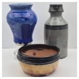 Handcrafted Pottery Jug, Vase, Planter