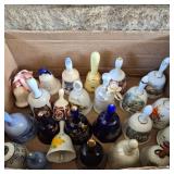 Collection of Vintage Porcelain & Ceramic Decorative Bells (#4)