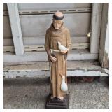 Saint Francis of Assisi Garden Statue 15-Inch Tall
