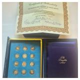 Franklin Mint Silver Zodiak Mini Coins 1970