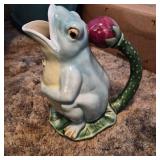 Whimsical Henriksen Frog Beverage Pitcher