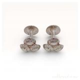 Louis Vuitton Silver Tone Boutons de Manchette...