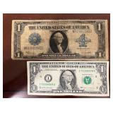 1923 $1 Silver Certificate Horse Blanket