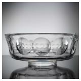 Orrefors Sweden Crystal Bowl Modernist P192-31...