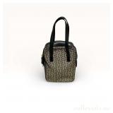 Vintage Celine C Macadam Canvas Handbag Brown...