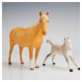 Beswick Porcelain Horse Figurines Palomino Mare...