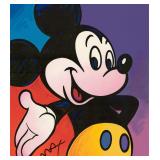 Peter Max Mickey Mouse Disney Signed Serigraph...